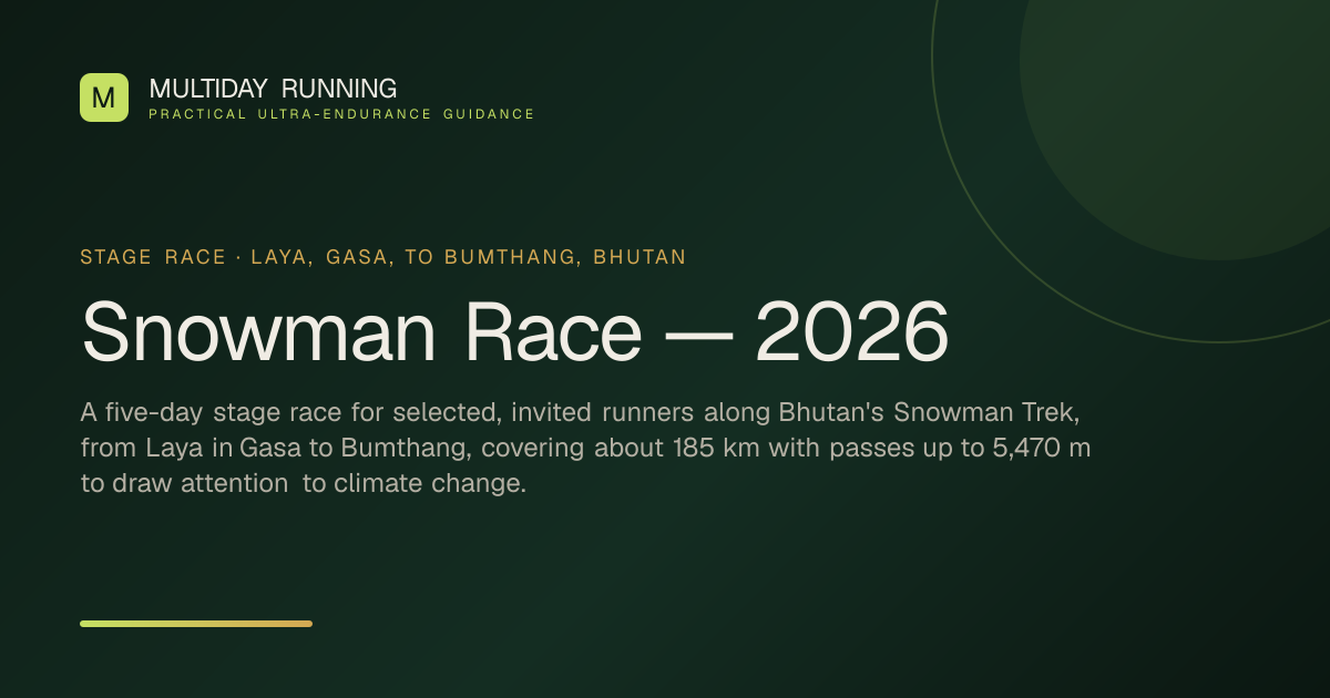 Snowman Race 2026: Dates, Course & Entry